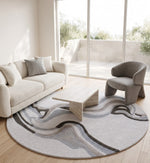Dunesy Round Rug