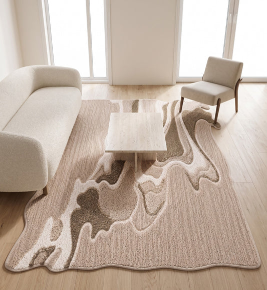 Mizorn Shaped Rug