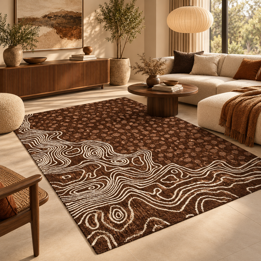 Rovena Rust Rug