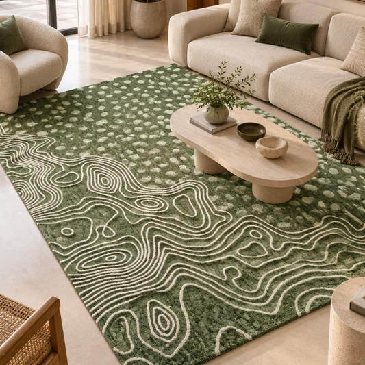 Rovena Sage Green Rug