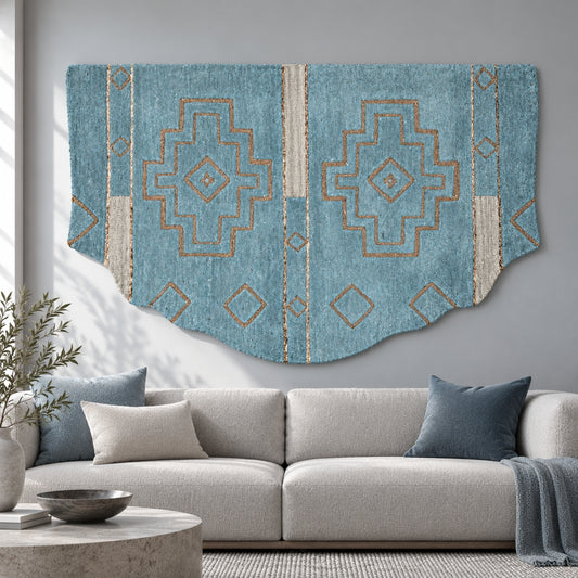 Zarevik Sky Blue Wall Art